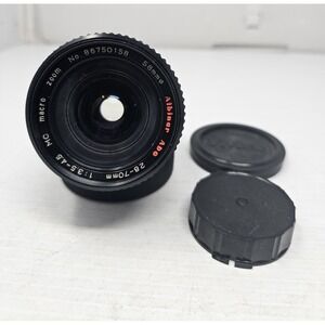 Albinar Macro Zoom 28-70mm 1:35-4.8 Lens (58mm) Minolta Mount Tested Near‎ Mint